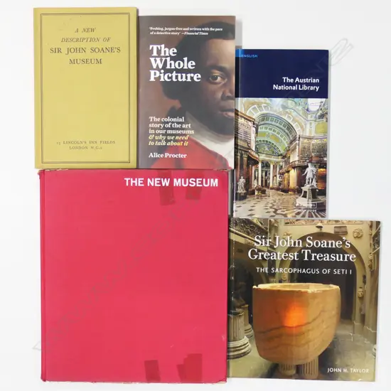 FIVE PUBLICATIONS: WORLD MUSEUMS